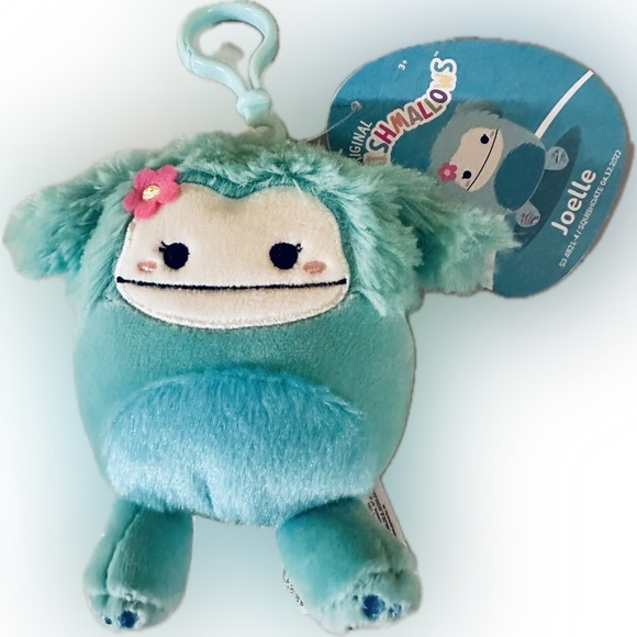 Nwt Clip Joelle Bigfoot Squishmallows - Picture 1 of 6
